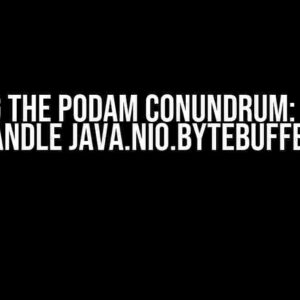 Solving the Podam Conundrum: “Podam can’t handle java.nio.ByteBuffer field”